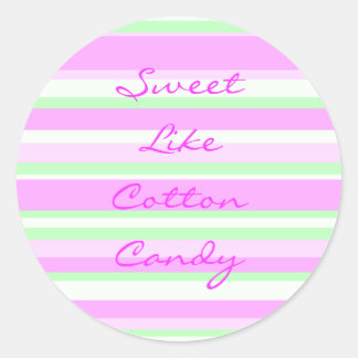 Sweet Like Cotton Candy Sticker