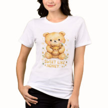 Sweet Like Honey - Cute Honey Bear and Bee Kids te
