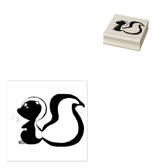 Sweet Lil Skunk Stamp (Stamped)