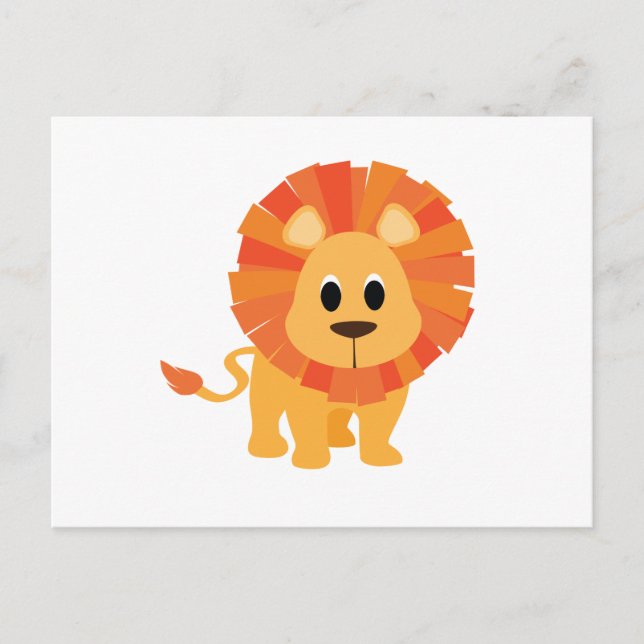 Sweet Lion Postcard (Front)