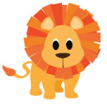 Sweet Lion Standing Photo Sculpture<br><div class="desc">lion lioness "king of the jungle" predator cat cats king jungle lions zoo safari wild animal wildlife cute sweet fluffy funny cartoon fun leo</div>