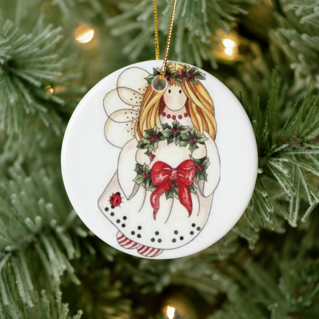 **SWEET LITTLE ANGEL**  CHRISTMAS ORNAMENT (Tree)