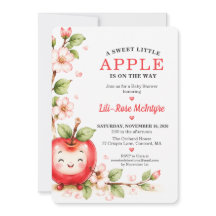 Sweet Little Apple Blossom Baby Shower