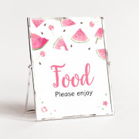 Sweet Little Baby Watermelon Baby Shower Food