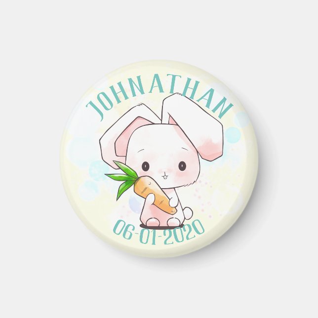 Sweet Little Bunny Magnet (Front)