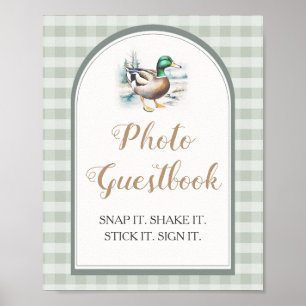 Sweet Little Duckling Baby shower photo livre d'or