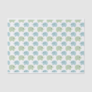 Sweet Little Elephants Tissue Paper