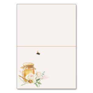 Sweet Little Honey Baby Shower Place Card