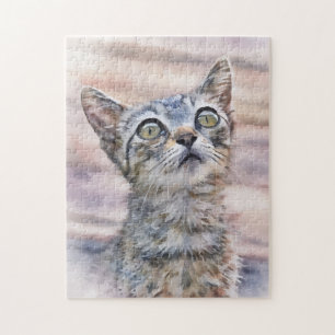 Sweet Little Kitten Art Puzzle