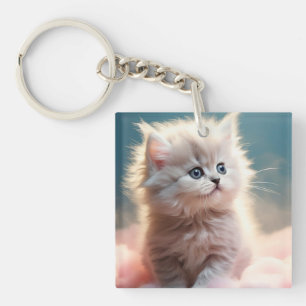 Sweet little kitten keychain