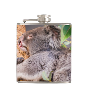 Sweet little koala hip flask