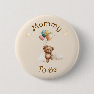 Sweet Little One on the Way Neutral Baby Shower 2 Inch Round Button