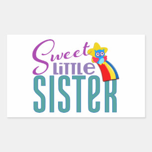 Sweet Little Sister Sticker