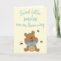 Sweet Little Smiles Bear Bumblebee Brown
