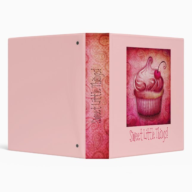 sweet little things! cupcake binder (Background)