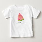 Sweet Little Watermelon Summer Baby T-Shirt (Front)