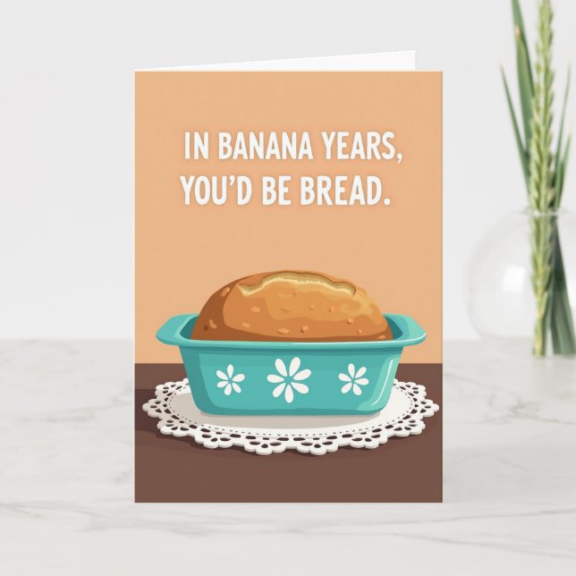 Sweet Loaf Birthday Card (Front)