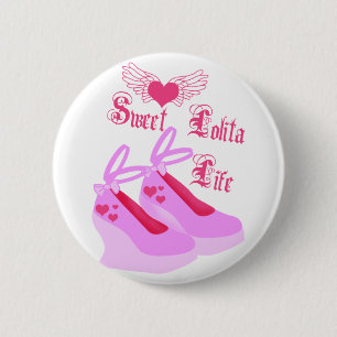Sweet Lolita Life 2 Inch Round Button