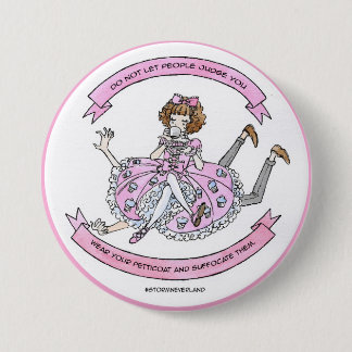 Sweet Lolita Suffocate 3 Inch Round Button