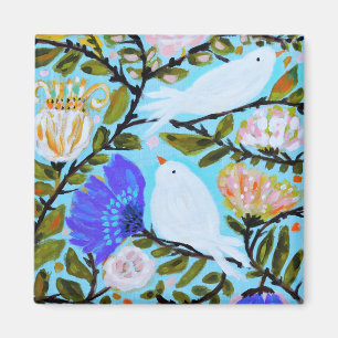 Sweet Love Birds II Magnet