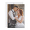 Sweet Love Heart Handwritten Script Wedding Photo 