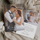 Sweet Love Heart Handwritten Script Wedding Photo 