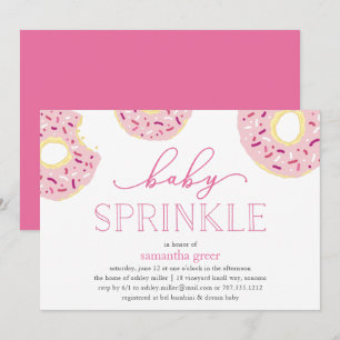 Sweet Love   Invitation à l'aspersion de bébé