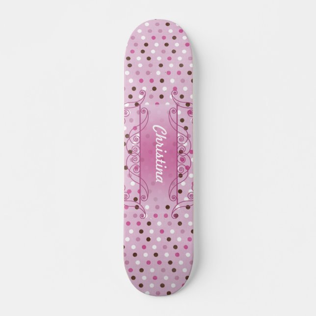 Sweet Love Old School Skateboard (Devant)