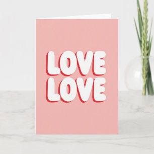 Sweet Love Pop Art Card