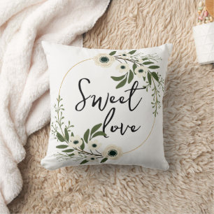 Sweet Love Throw Pillow