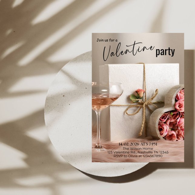 Sweet Love Valentine’s Day Party Invitation (Creator Uploaded)