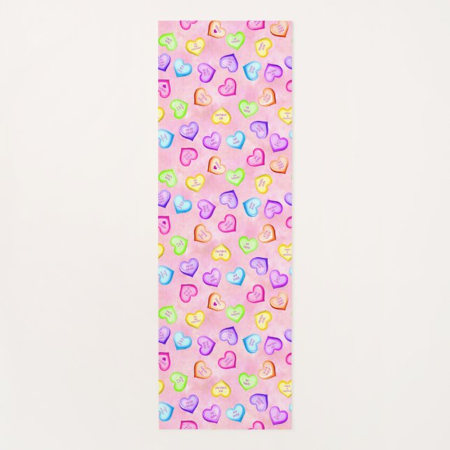 Sweet Love Yoga Mat (Front)