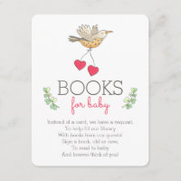 Sweet Mama Bird with Hearts Books for Baby