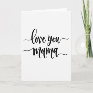 Sweet Mama Script Card