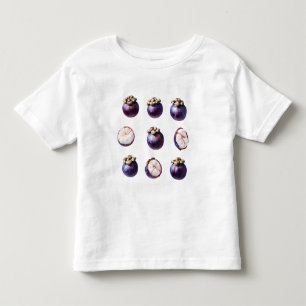 Sweet Mangosteen Tropical Fruit Toddler T-shirt