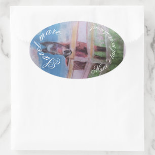 SWEET MARE MANE POTION OVAL STICKER