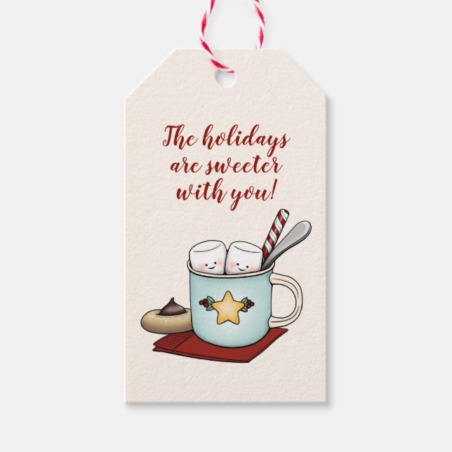 Sweet Marshmallows Homemade Goodies Gift Tags (Front)