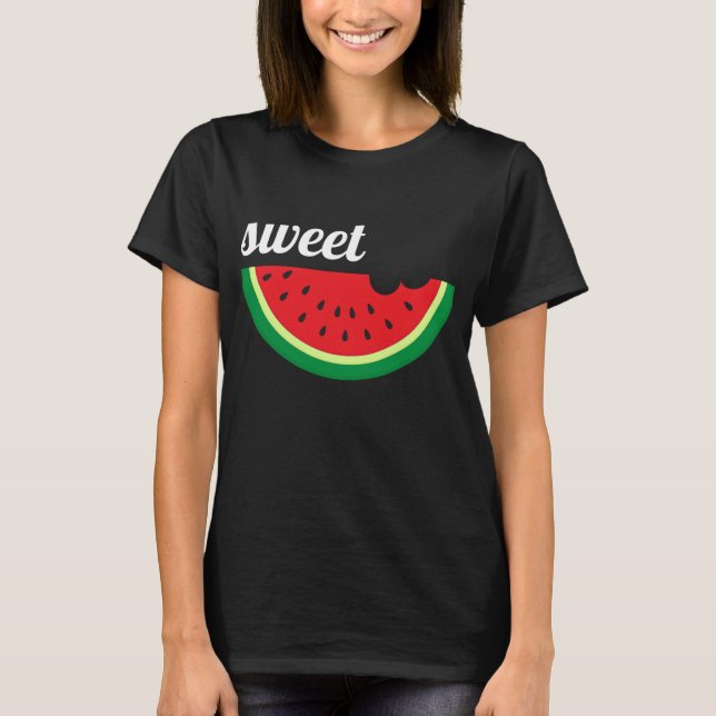 Sweet Melon Seeds Fruit Vitamins Fruit T-Shirt (Front)