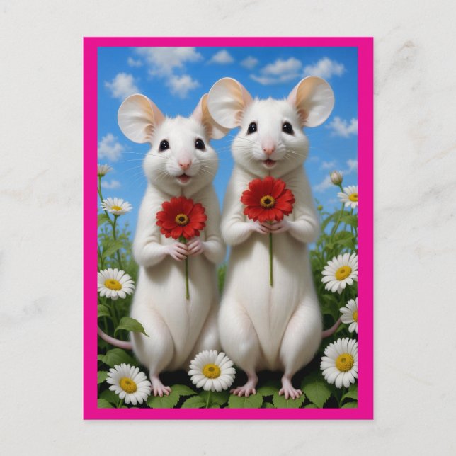 sweet mice postcard (Front)