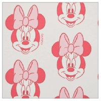 Sweet Minnie Mouse Bow Face Line Art