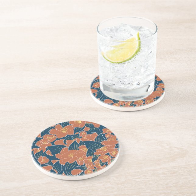 Sweet Mock Oranges Coaster (Side)