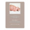 Sweet & Modern Baby Boy Birth Announcement