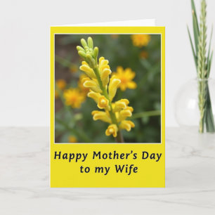 Sweet Mom Yellow Bloom Card