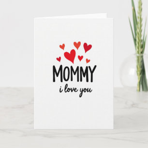 Sweet Mommys Day Heart Card