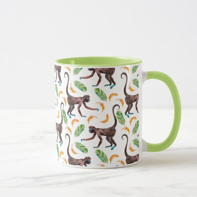 Sweet Monkeys Juggling Bananas Mug (Right)