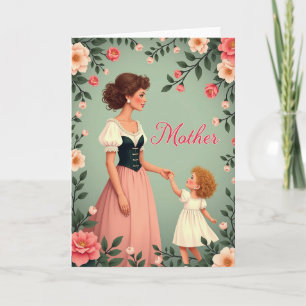 Sweet Mother And Child Card