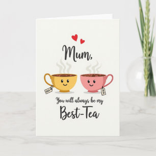 Sweet Mothers Day Coffee Card