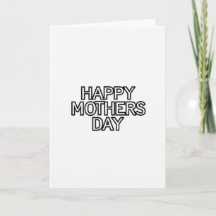 Sweet Mothers Day Drawing Card