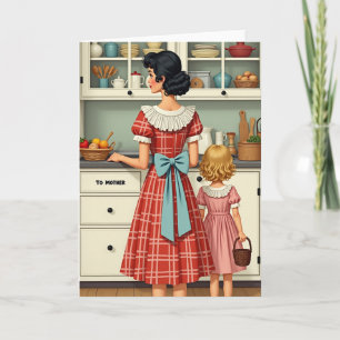 Sweet Mothers Day Kitchen Card