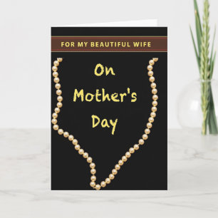 Sweet Mothers Day Pearl Card